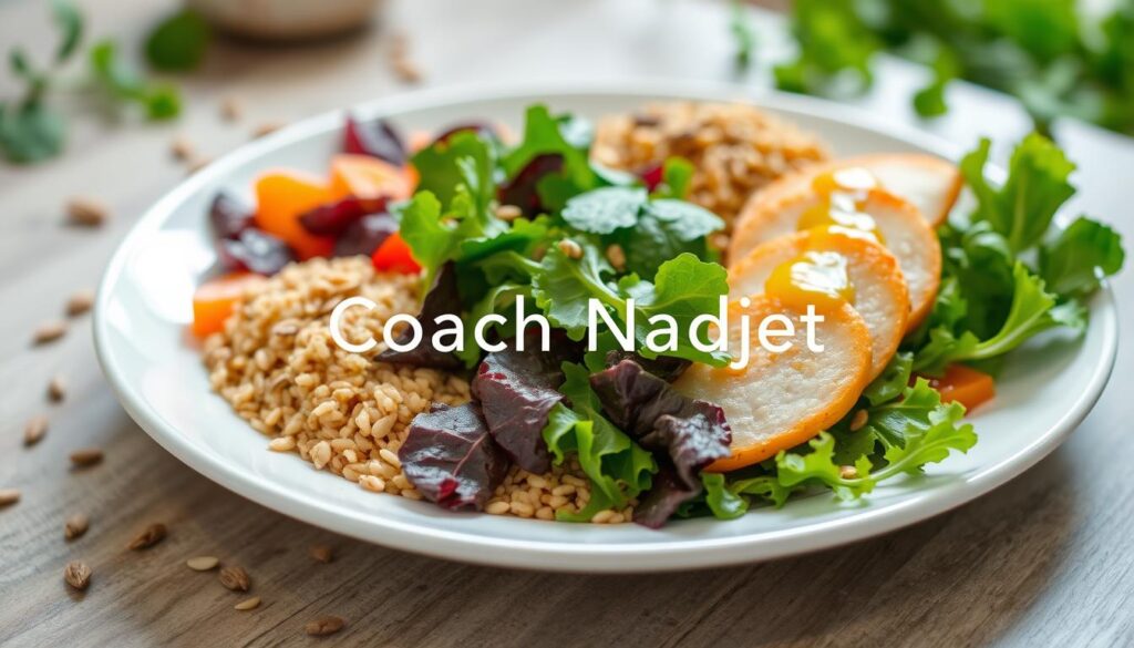 طبق غذائي متوازن